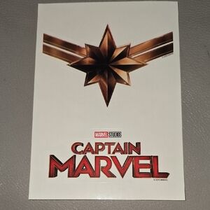 Captain Marvel Decals